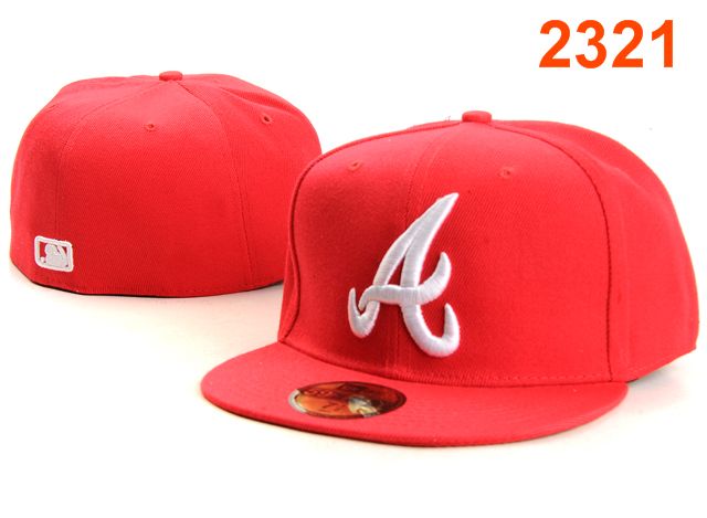 Atlanta Braves MLB Fitted Hat PT39
